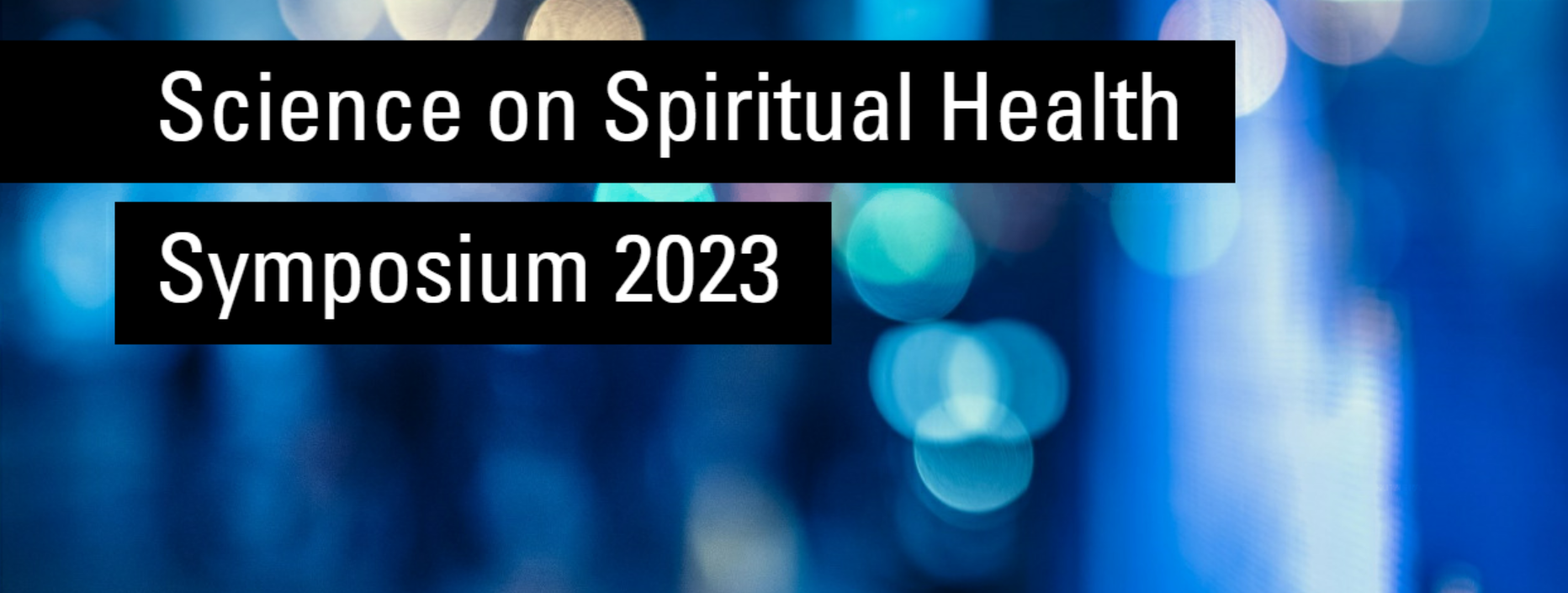 Science on Spiritual Health Symposium Logo